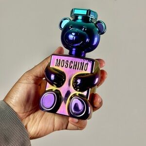 Moschino Multicolor Metallic Bear Bottle